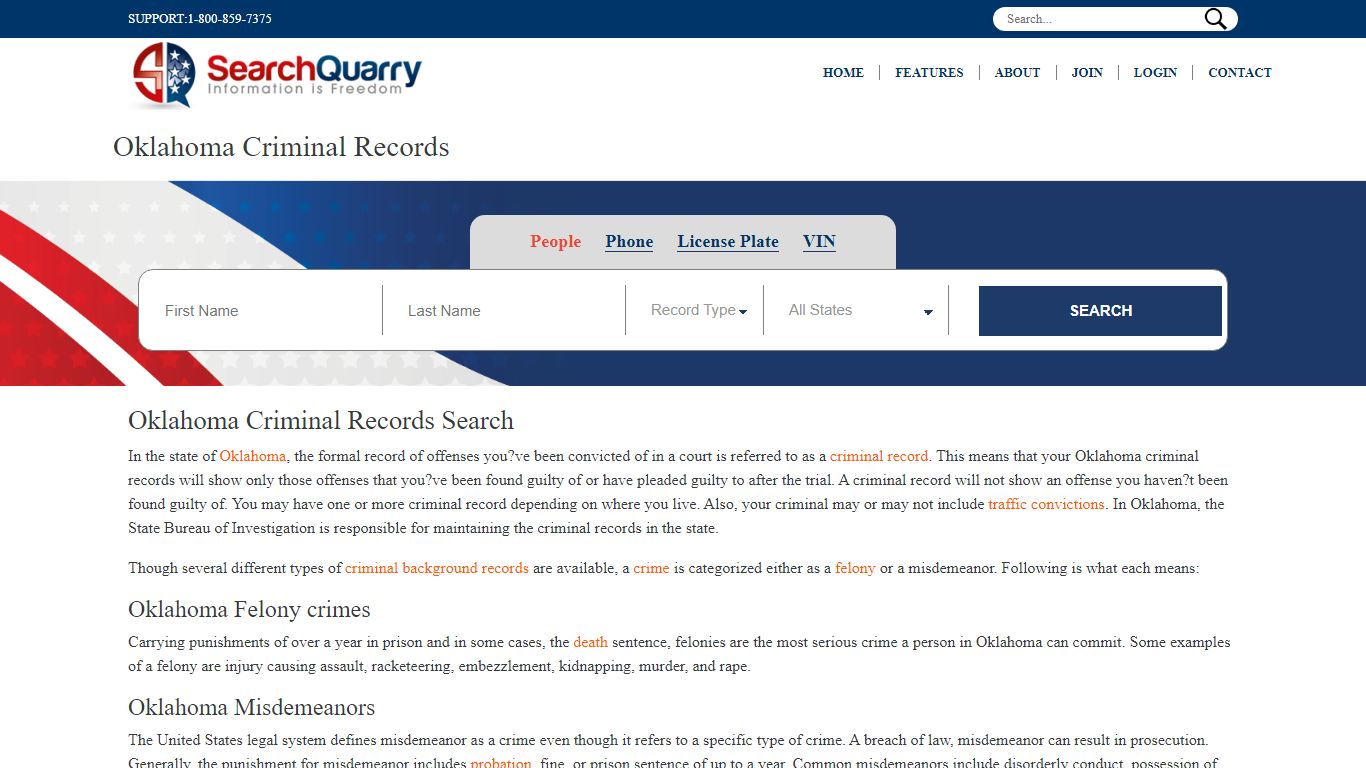 Free Oklahoma Criminal Records | Enter a Name & View Criminal Records